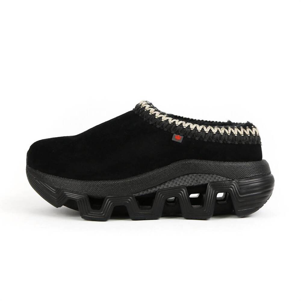NEW PINNIP women's winter clogs with stability sole snoworca in black